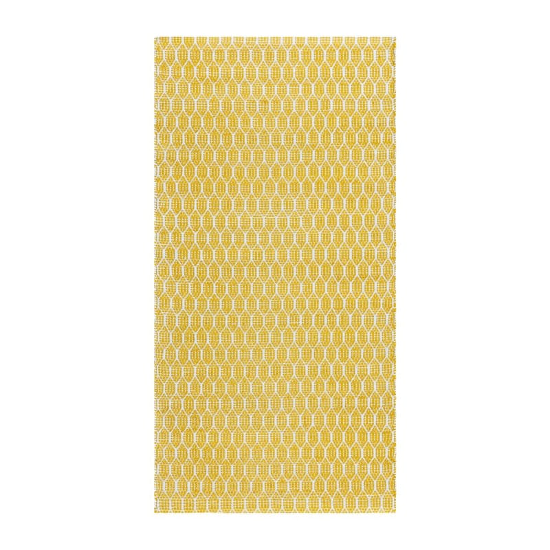 Plastmatta Hilma Link - 70x250 cm, Gul - Textilier & mattor - Mattor - Utomhusmattor - Plastmattor