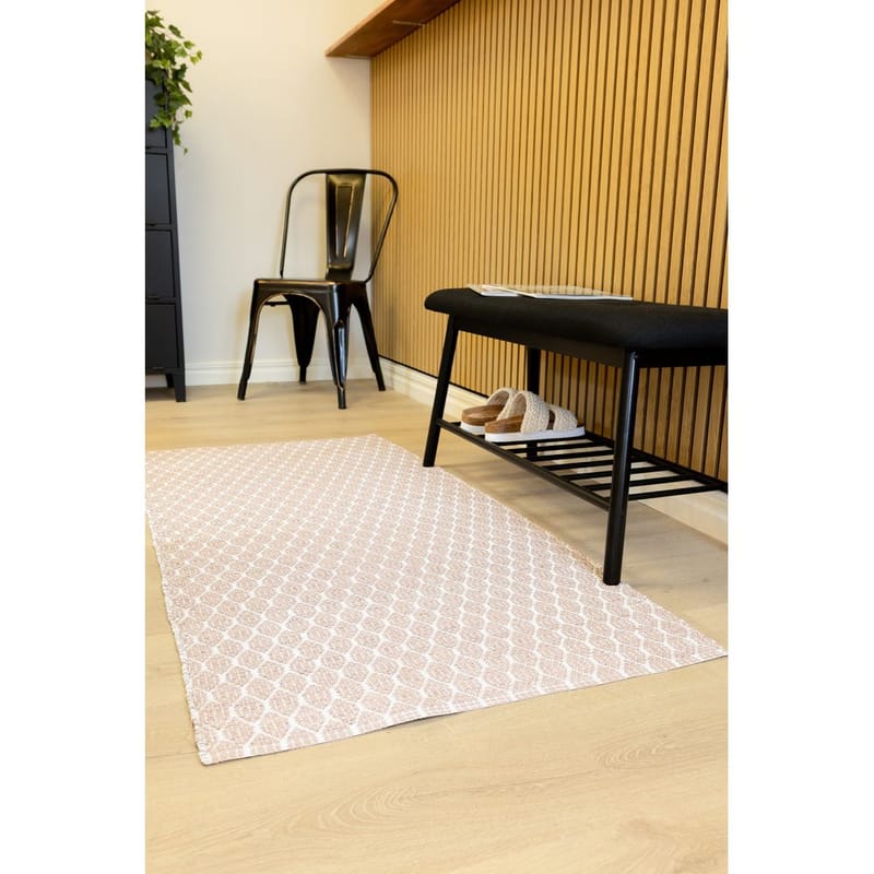 Plastmatta Hilma Link - 70x250 cm, Rosa - Textilier & mattor - Mattor - Utomhusmattor - Plastmattor