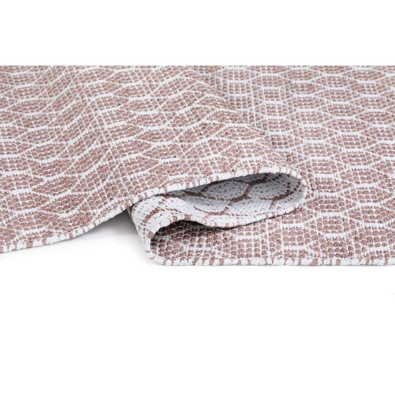 Plastmatta Hilma Link - 70x300 cm, Rosa - Textilier & mattor - Mattor - Utomhusmattor - Plastmattor