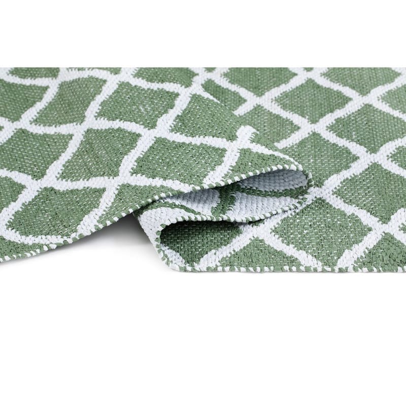 Plastmatta Hilma Wave - 150x220 cm, Grön - Textilier & mattor - Mattor - Utomhusmattor - Plastmattor