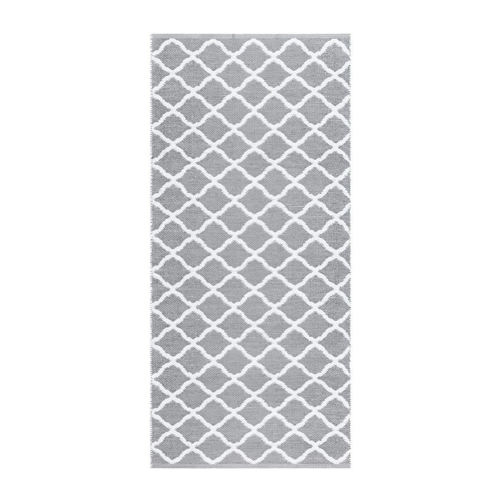 plastmatta hilma wave - 70x150 cm, grå