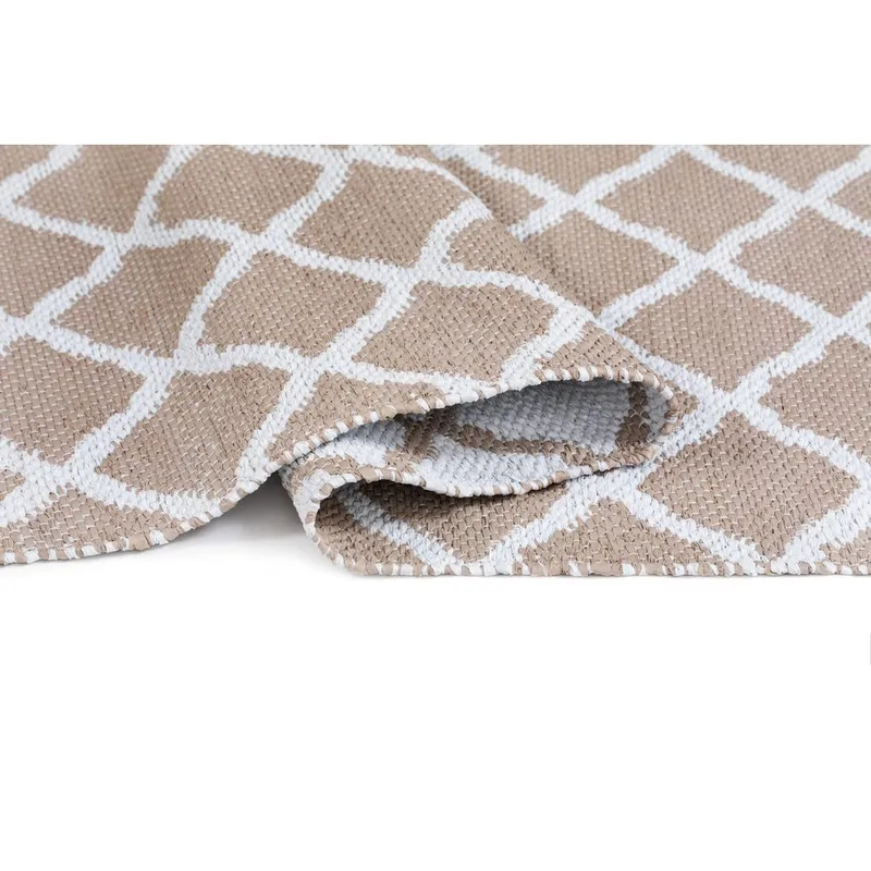 Plastmatta Hilma Wave - 70x150 cm, Linne - Textilier & mattor - Mattor - Utomhusmattor - Plastmattor