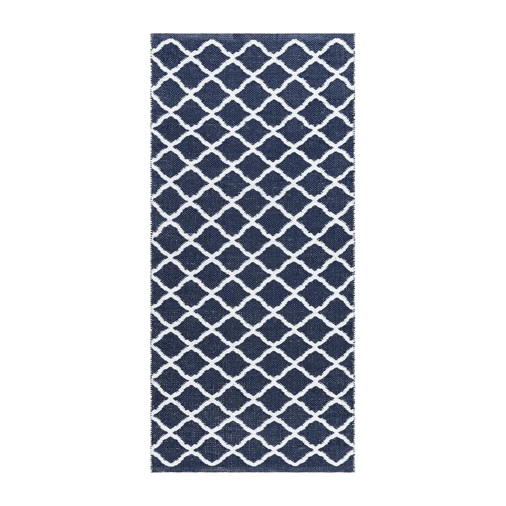 Plastmatta Hilma Wave - 70x200 cm, Bl&aring;