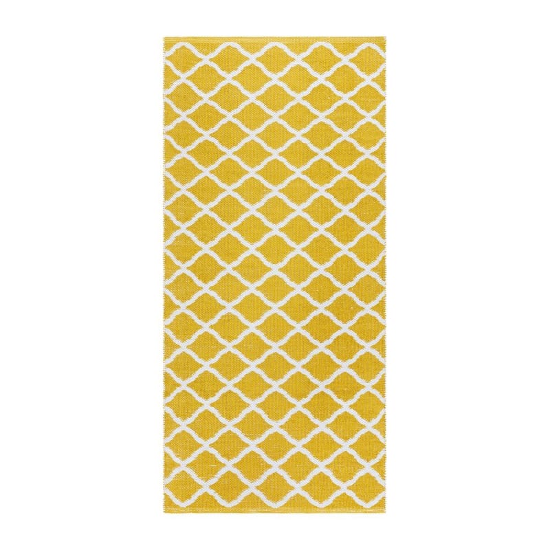 Plastmatta Hilma Wave, 70x200 cm, Gul