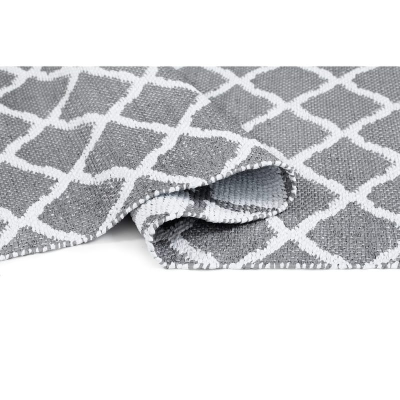 Plastmatta Hilma Wave - 70x300 cm, Grå - Textilier & mattor - Mattor - Utomhusmattor - Plastmattor