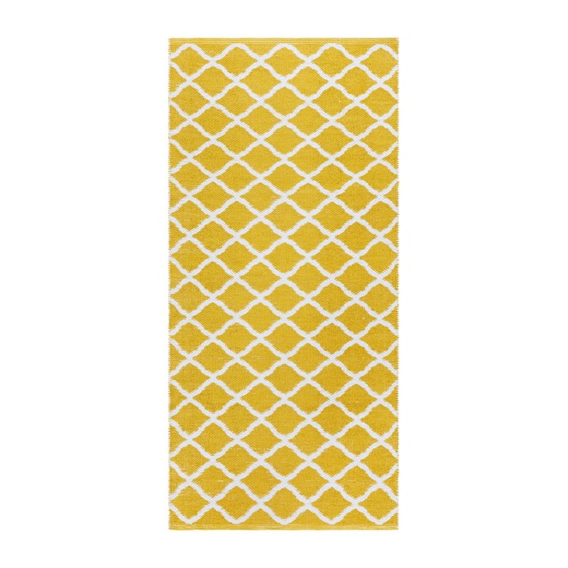 Plastmatta Hilma Wave, 70x300 cm, Gul