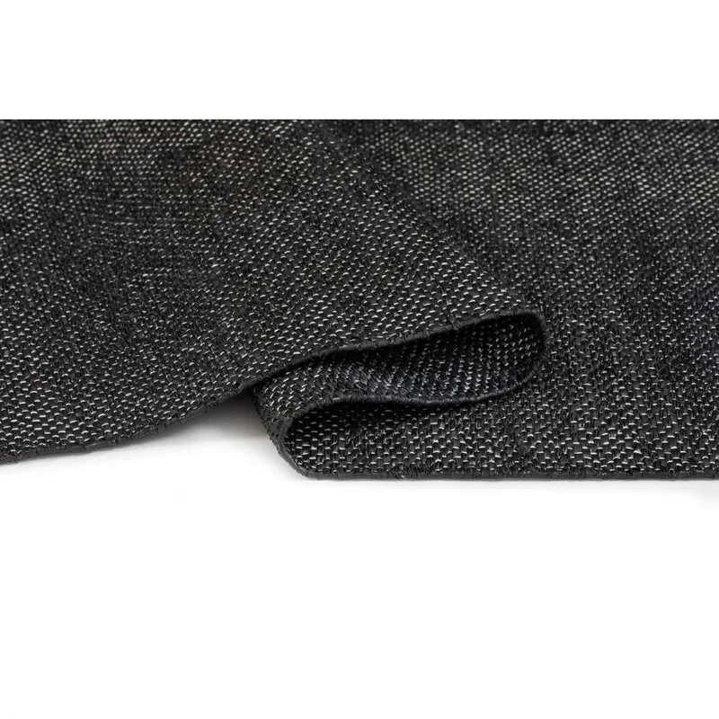 Plastmatta Hilma Plain - 70x150 cm, Svart - Textilier & mattor - Mattor - Utomhusmattor - Plastmattor