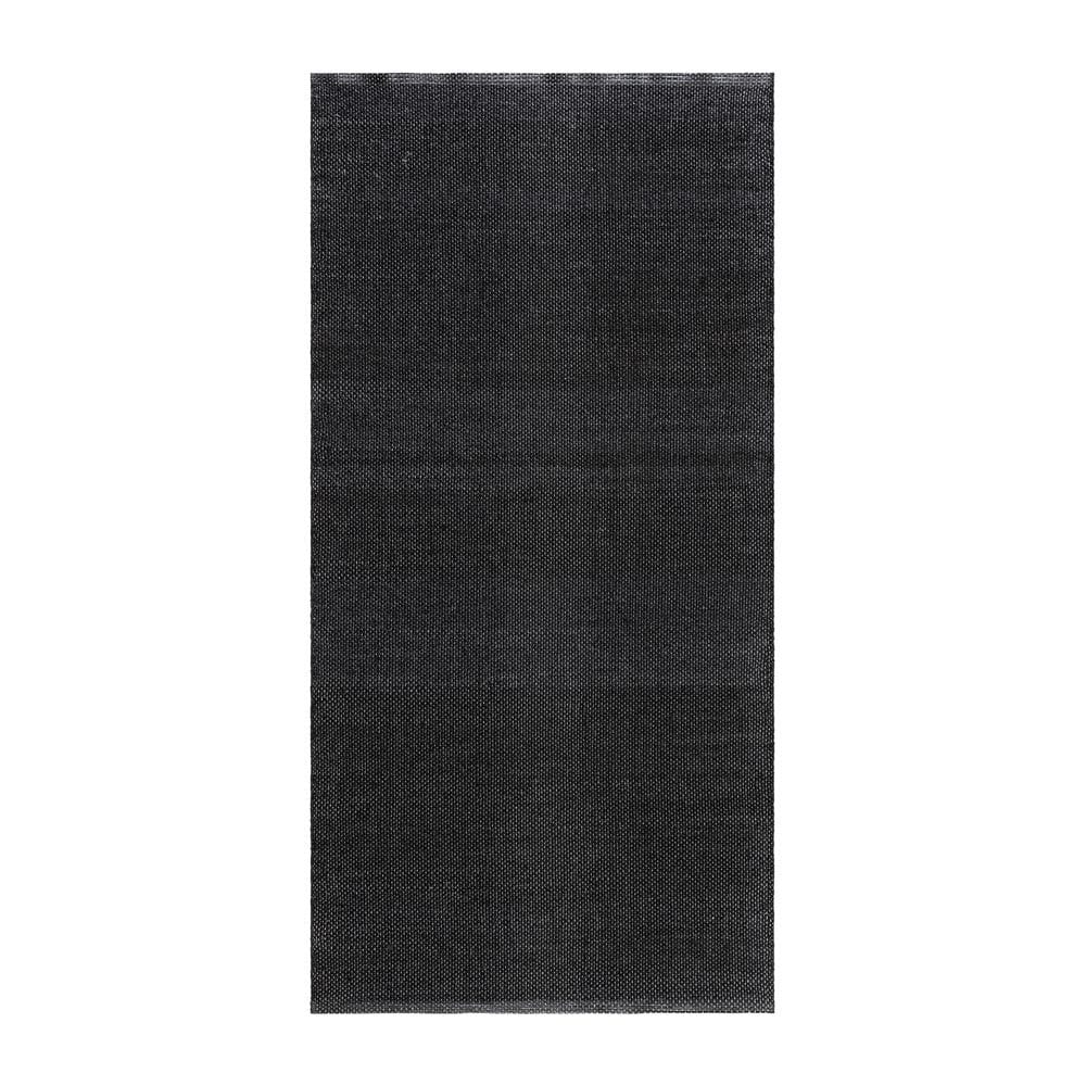 Plastmatta Hilma Plain - 70x150 cm, Svart