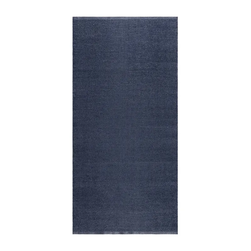 Plastmatta Hilma Plain, 70x250 cm, Blå
