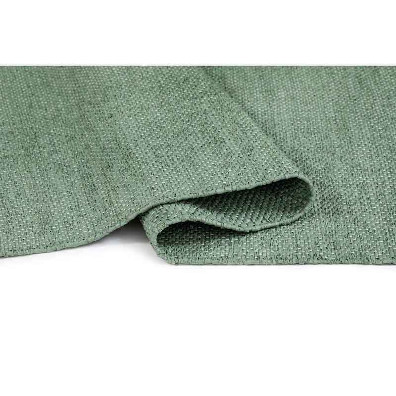 Plastmatta Hilma Plain - 150x220 cm, Grön - Textilier & mattor - Mattor - Utomhusmattor - Plastmattor
