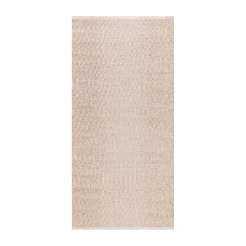 Plastmatta Hilma Plain, 70x300 cm, Linne