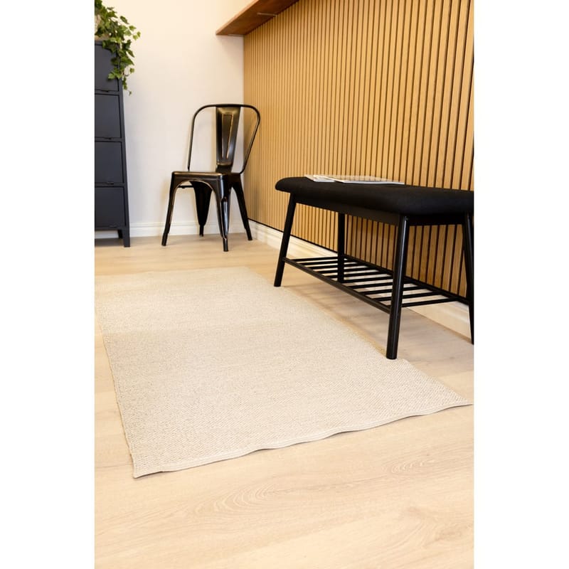 Plastmatta Hilma Plain - 150x220 cm, Linne - Textilier & mattor - Mattor - Utomhusmattor - Plastmattor