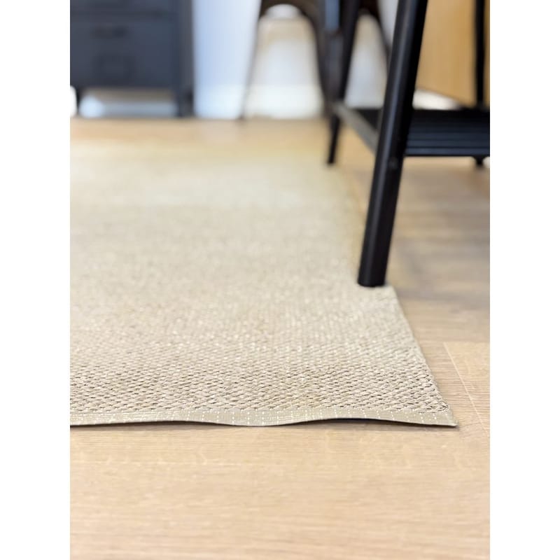 Plastmatta Hilma Plain - 70x250 cm, Linne - Textilier & mattor - Mattor - Utomhusmattor - Plastmattor