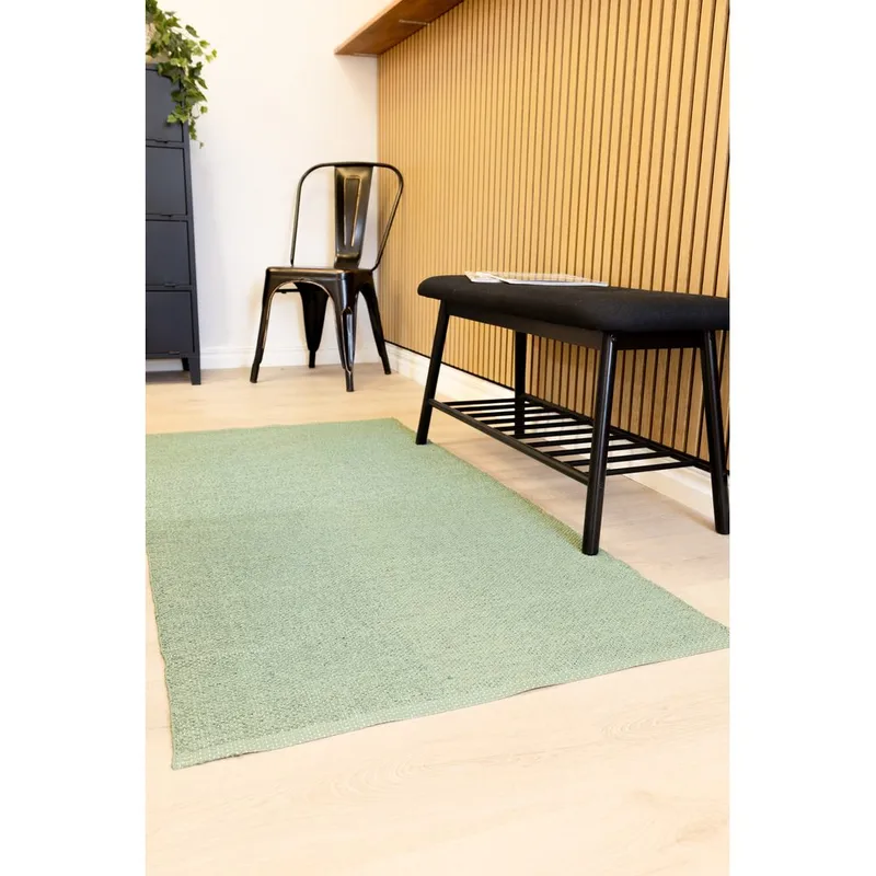 Plastmatta Hilma Plain - 70x250 cm, Grön - Textilier & mattor - Mattor - Utomhusmattor - Plastmattor