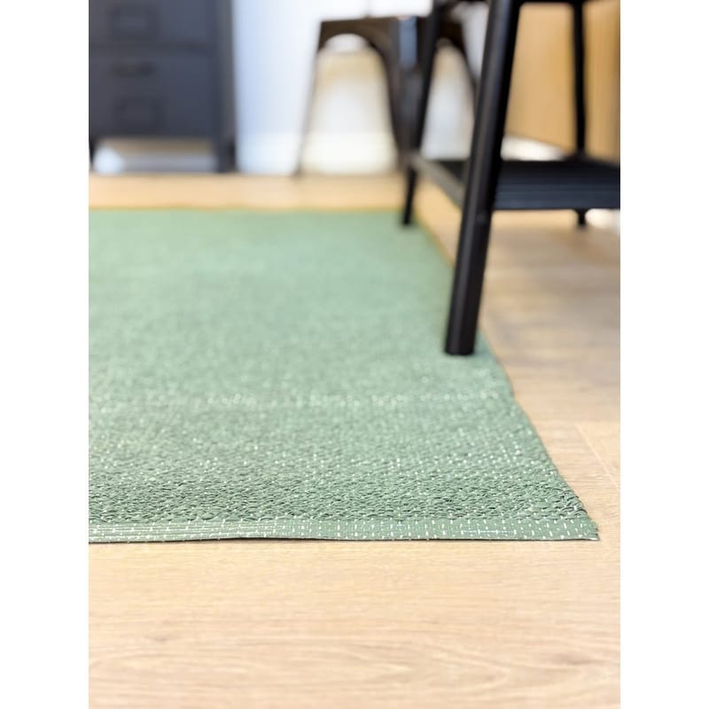 Plastmatta Hilma Plain - 70x300 cm, Grön - Textilier & mattor - Mattor - Utomhusmattor - Plastmattor