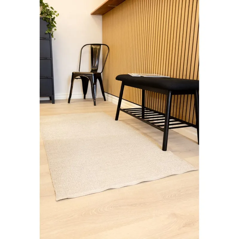 Plastmatta Hilma Plain - 70x250 cm, Linne - Textilier & mattor - Mattor - Utomhusmattor - Plastmattor