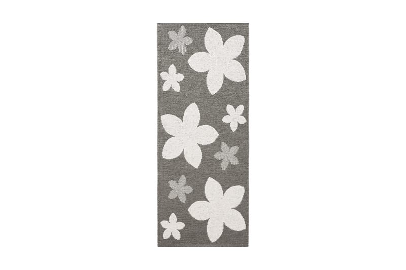 FLOWER Trasmatta 70x400 cm Grå - Horredsmattan - Små mattor - Plastmattor