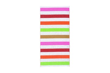 HAPPY Plastmatta 200x200 Vändbar PVC Röd