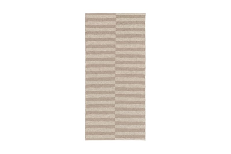 IRMA Plastmatta 70x400 cm Beige - Horredsmattan - Plastmattor