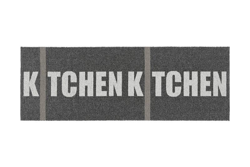 KITCHEN Plastmatta 70x250 Vändbar PVC Svart - Textilier & mattor ...