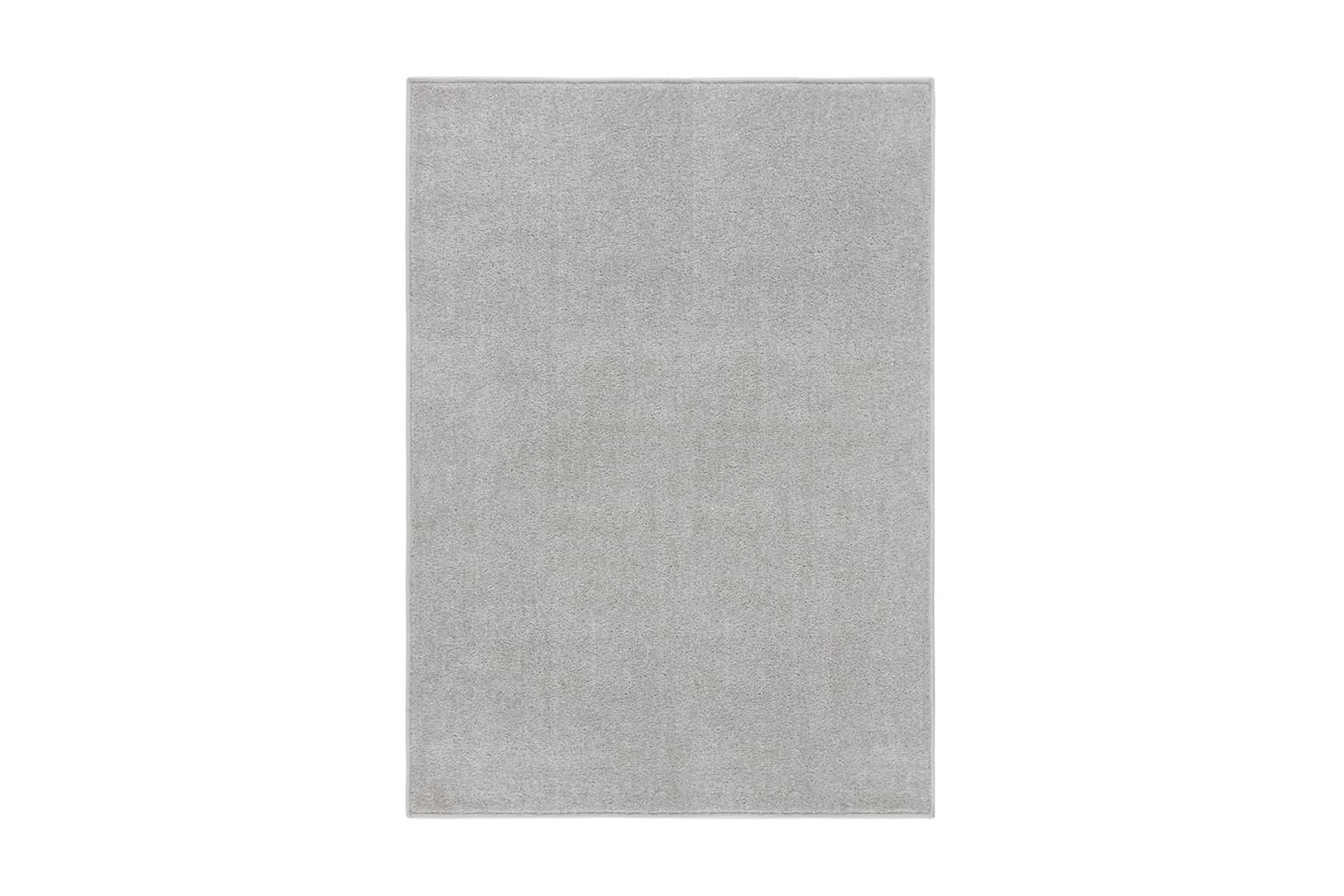 Matta 120×170 cm ljusgrå – Grå