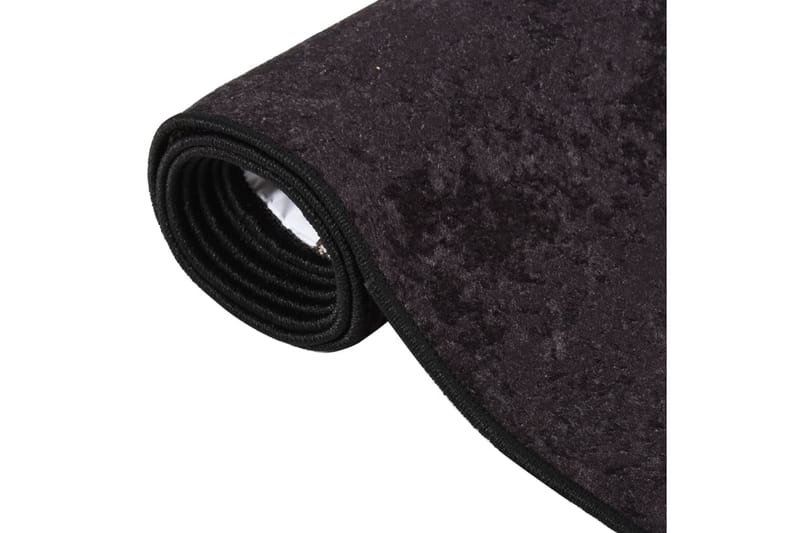 Matta tvättbar 80x150 cm antracit halkfri - Grå - Textilier & mattor - Mattor - Utomhusmattor - Plastmattor