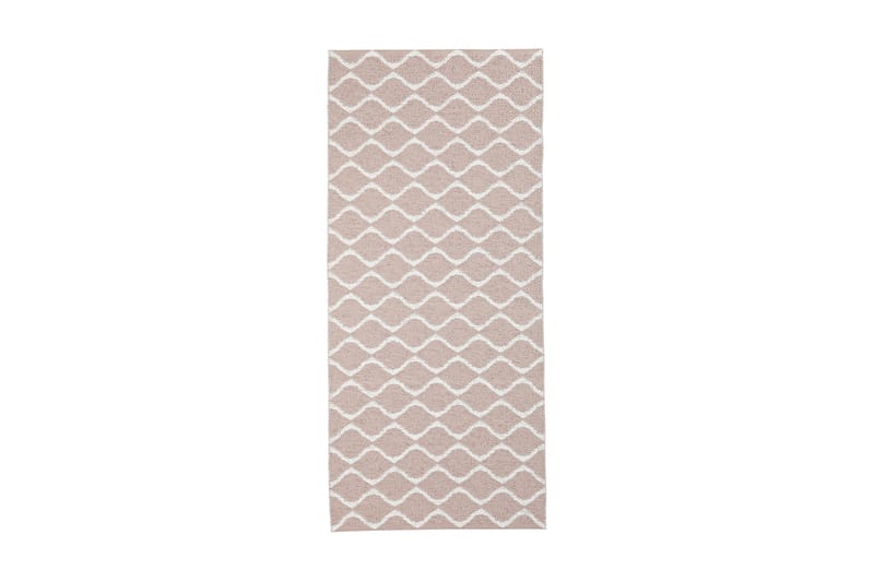 WAVE Trasmatta 70x450 cm Rosa - Horredsmattan - Textilier & mattor - Mattor - Modern matta - Trasmattor