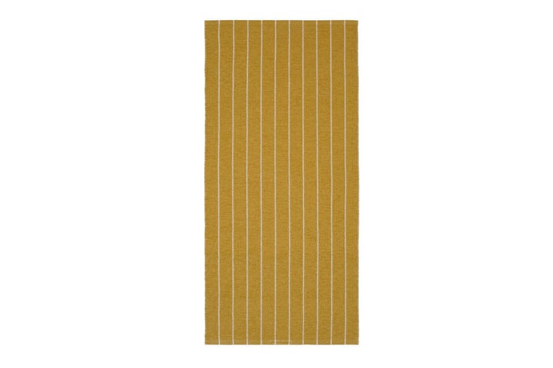Rand Plastmatta 70x150 cm Rektangulär - Senapsgul - Textilier & mattor - Mattor - Utomhusmattor - Plastmattor