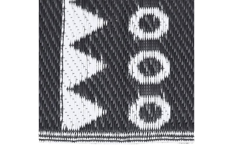 Utomhusmatta svart 120x180 cm PP - Svart - Textilier & mattor - Mattor - Utomhusmattor