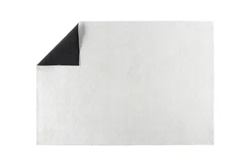 Todd Plastmatta 160x230 cm - Vit - Textilier & mattor - Mattor - Modern matta - Bomullsmattor