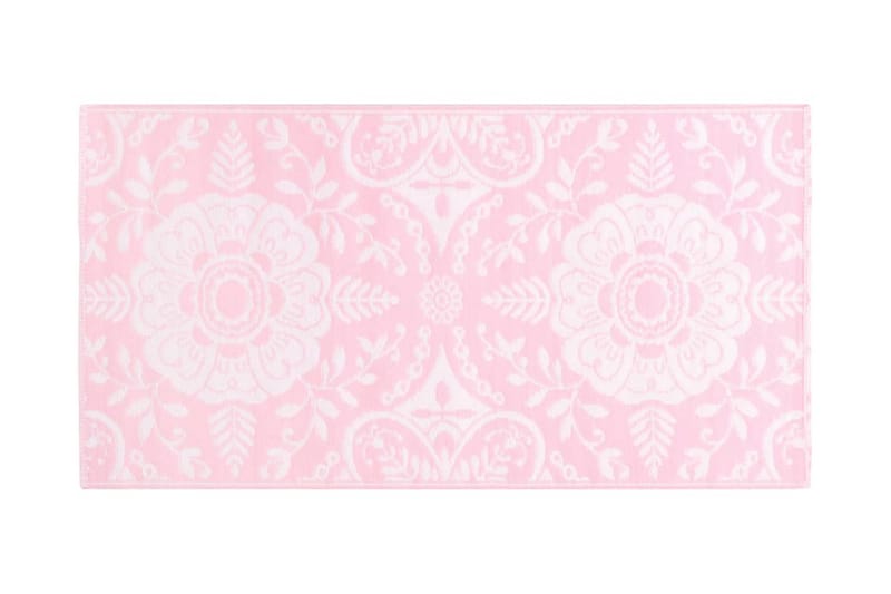 Utomhusmatta rosa 120x180 cm PP - Rosa - Textilier & mattor - Mattor - Utomhusmattor