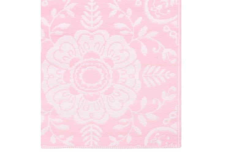 Utomhusmatta rosa 120x180 cm PP - Rosa - Textilier & mattor - Mattor - Utomhusmattor