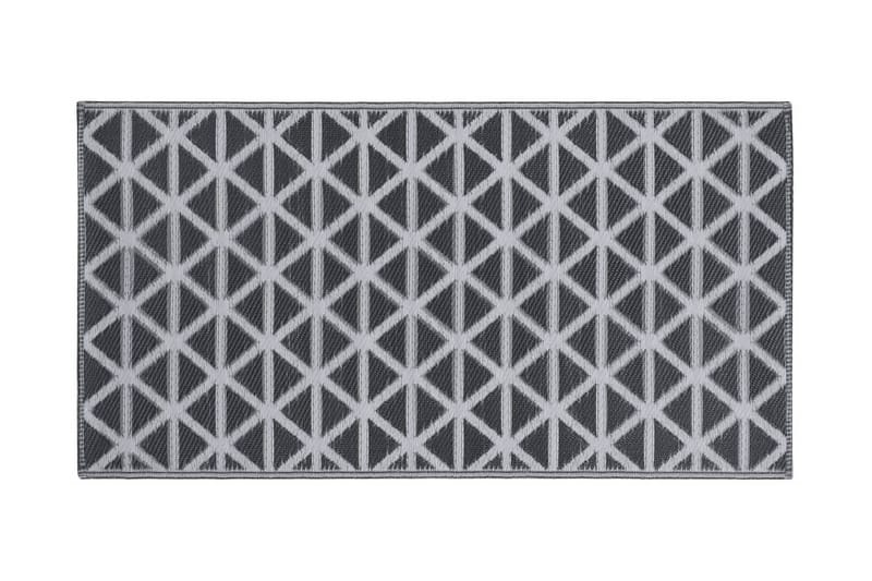 Utomhusmatta svart 190x290 cm PP - Svart - Textilier & mattor - Mattor - Utomhusmattor