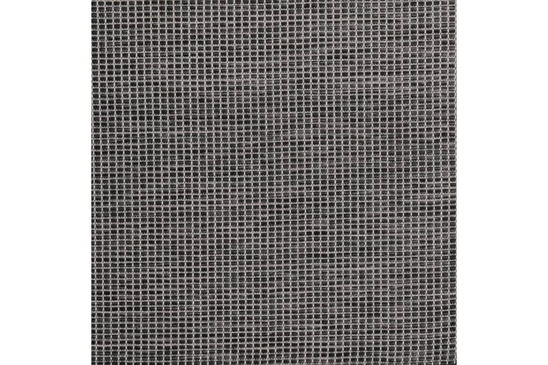 Utomhusmatta plattvävd 140x200 cm grå - Grå - Utomhusmattor