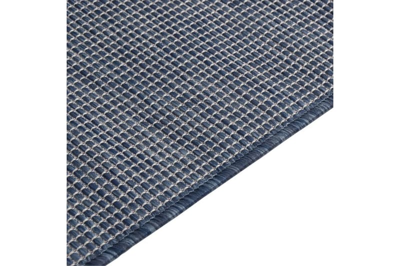 Utomhusmatta plattvävd 100x200 cm blå - Blå - Textilier & mattor - Mattor - Utomhusmattor