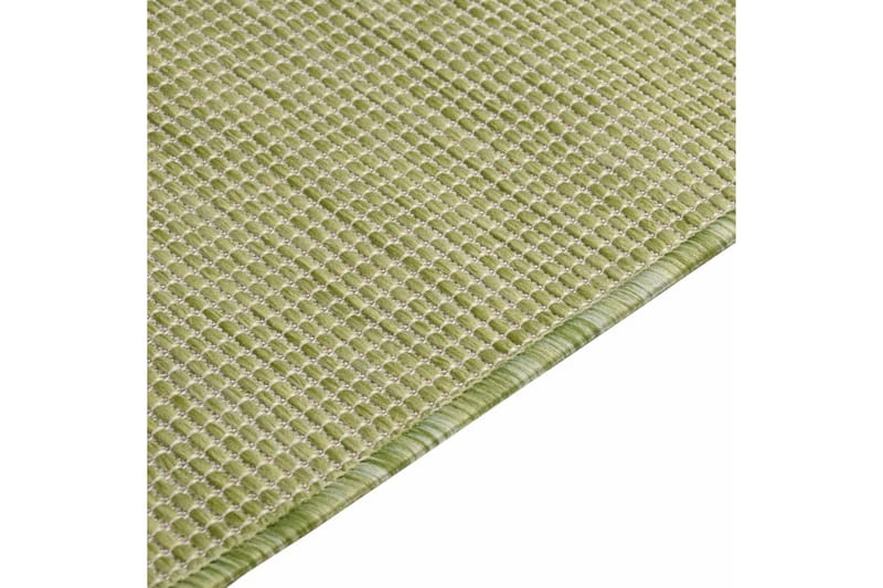Utomhusmatta plattvävd 160x230 cm grön - Grön - Textilier & mattor - Mattor - Utomhusmattor