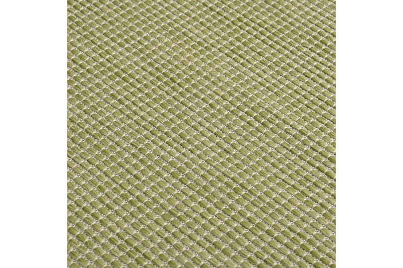 Utomhusmatta plattvävd 160x230 cm grön - Grön - Textilier & mattor - Mattor - Utomhusmattor