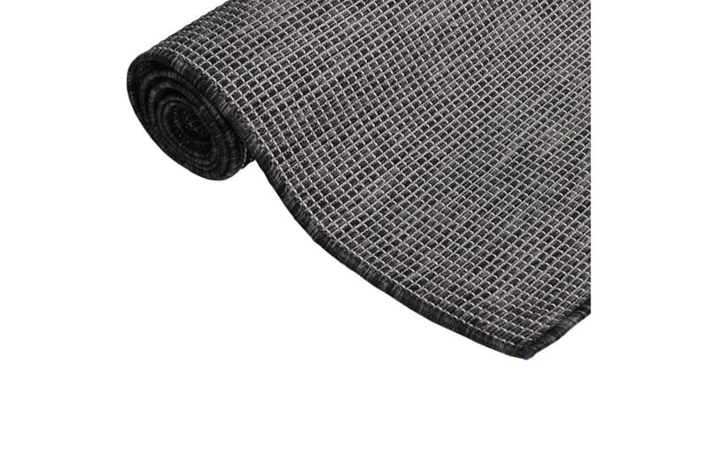 Utomhusmatta plattvävd 160x230 cm grå - Grå - Textilier & mattor - Mattor - Utomhusmattor