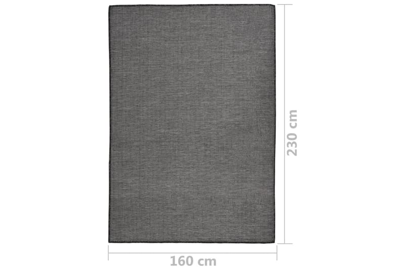 Utomhusmatta plattvävd 160x230 cm grå - Grå - Textilier & mattor - Mattor - Utomhusmattor