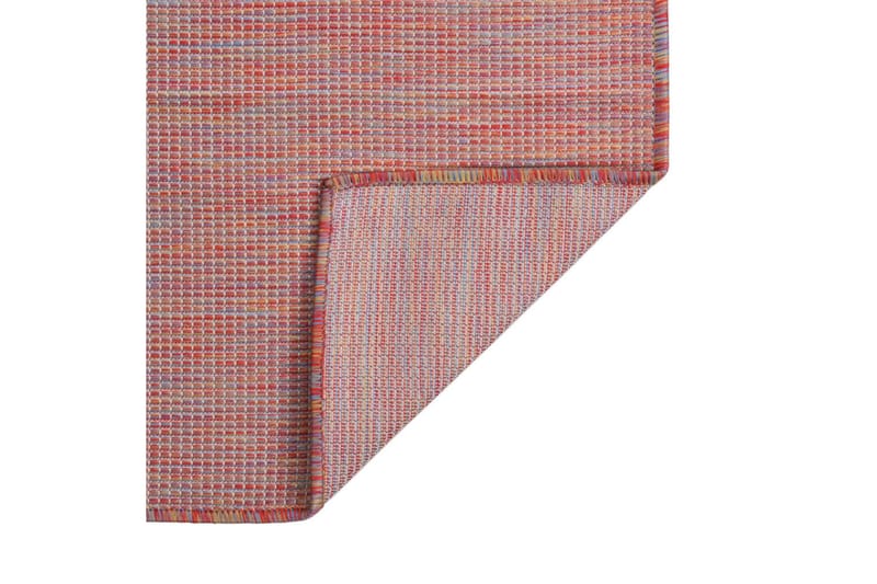Utomhusmatta plattvävd 200x280 cm röd - Röd - Textilier & mattor - Mattor - Utomhusmattor