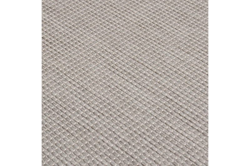 Utomhusmatta plattvävd 200x280 cm taupe - Taupe - Utomhusmattor