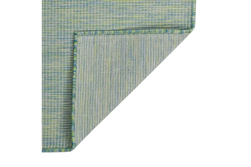 Utomhusmatta plattvävd 200x280 cm turkos - Turkos - Textilier & mattor - Mattor - Utomhusmattor