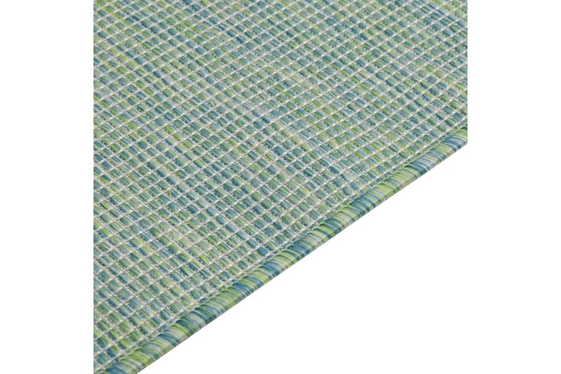 Utomhusmatta plattvävd 200x280 cm turkos - Turkos - Textilier & mattor - Mattor - Utomhusmattor
