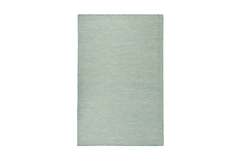 Utomhusmatta plattvävd 100x200 cm turkos - Turkos - Textilier & mattor - Mattor - Utomhusmattor