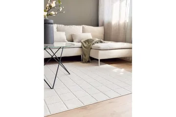 Wiltonmatta Hawaii Chess 160x230 cm, Creme - 160x230 cm, Creme - Textilier & mattor - Mattor - Stora mattor