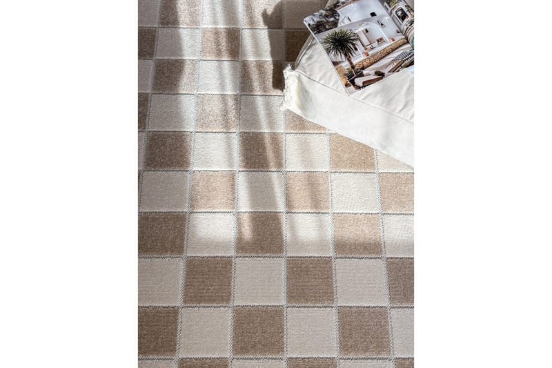 Wiltonmatta Hawaii Chess 160x230 cm, Linne - 160x230 cm, Linne - Textilier & mattor - Mattor - Stora mattor