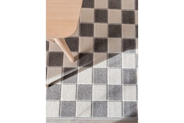 Wiltonmatta Hawaii Chess 200x200 cm, Grå - 200x200 cm, Grå - Textilier & mattor - Mattor - Stora mattor