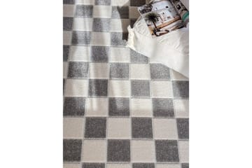 Wiltonmatta Hawaii Chess 200x200 cm, Grå - 200x200 cm, Grå - Textilier & mattor - Mattor - Stora mattor