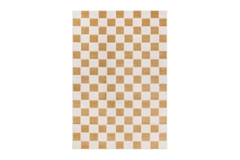 Wiltonmatta Hawaii Chess 200x290 cm, Gul - 200x290 cm, Gul - Textilier & mattor - Mattor - Utomhusmattor