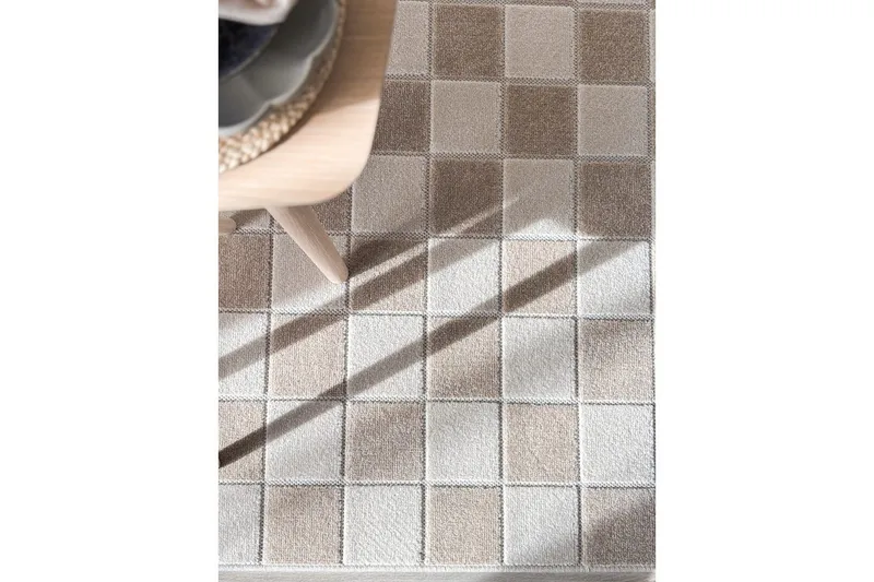 Wiltonmatta Hawaii Chess 200x290 cm, Linne - 200x290 cm, Linne - Textilier & mattor - Mattor - Stora mattor